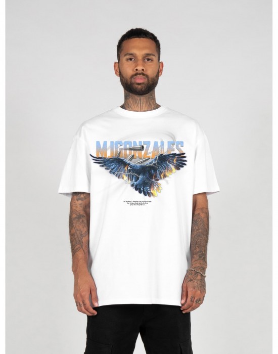 Овърсайз тениска EAGLE V.2 Heavy Oversized Tee 2.0 white XXL