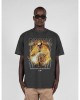 Овърсайз тениска HELLRIDE V.1 X Heavy Oversized Tee 2.0 charcoal XXL