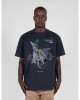 Овърсайз тениска SAINT V.1 Heavy Oversized Tee 2.0 navy XXL