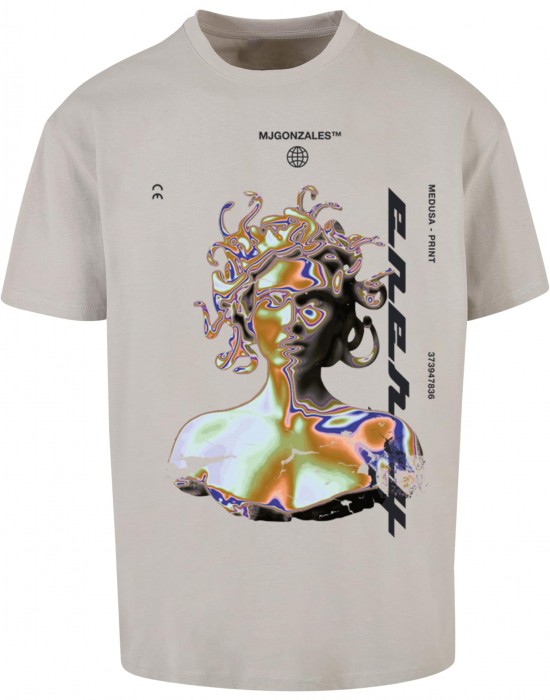 Овърсайз тениска MEDUSA X Heavy Oversized Tee 2.0 lightasphalt XXL