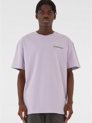 Овърсайз тениска MJGONZALES? Heavy Oversized Tee 2.0 lilac XXL