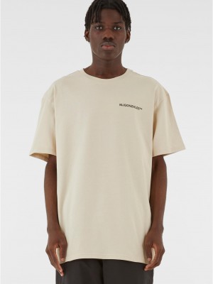 Овърсайз тениска MJGONZALES? Heavy Oversized Tee 2.0 sand XXL