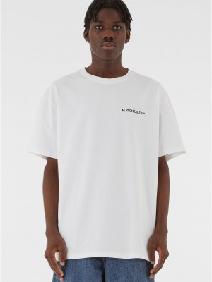 Овърсайз тениска MJGONZALES? Heavy Oversized Tee 2.0 white XXL