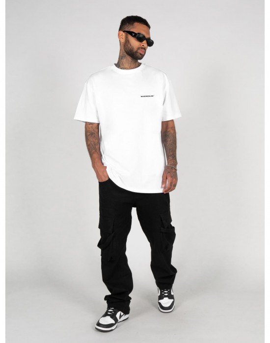Овърсайз тениска MJGONZALES? Heavy Oversized Tee 2.0 white XXL