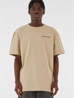 Овърсайз тениска MJGONZALES? Heavy Oversized Tee 2.0 wet sand XXL