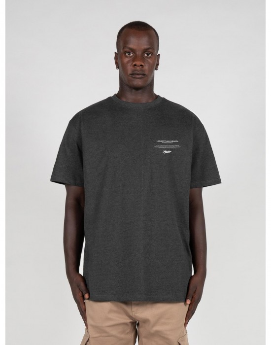 Овърсайз тениска HIGHER THAN HEAVEN (6) Heavy Oversize Tee charcoal XXL