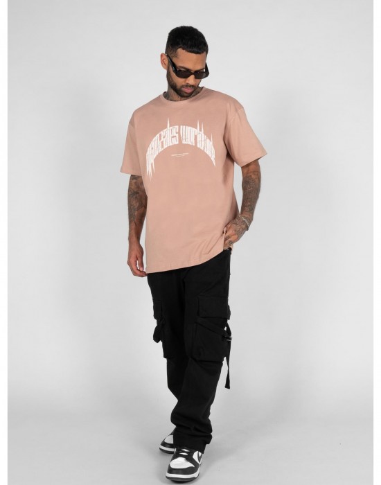 Овърсайз тениска HIGHER THAN HEAVEN V.3 Heavy Oversize Tee amber XXL