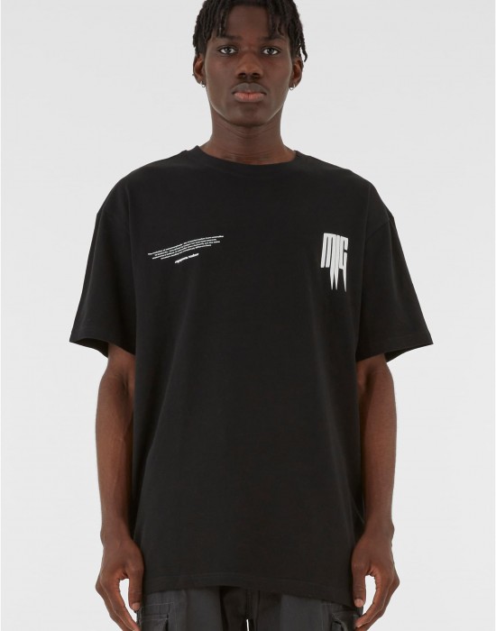 Овърсайз тениска METAMORPHOSE V.2 Heavy Oversized Tee black XXL