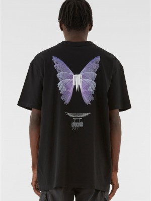 Овърсайз тениска METAMORPHOSE V.2 Heavy Oversized Tee black XXL