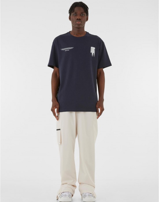 Овърсайз тениска METAMORPHOSE V.2 Heavy Oversized Tee navy XXL
