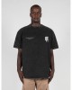 Овърсайз тениска METAMORPHOSE V.2 Acid Washed Heavy Oversized Tee black XXL