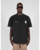 Овърсайз тениска METAMORPHOSE V.2 Acid Washed Heavy Oversized Tee black XXL