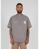 Овърсайз тениска METAMORPHOSE V.2 Acid Washed Heavy Oversized Tee asphalt XXL