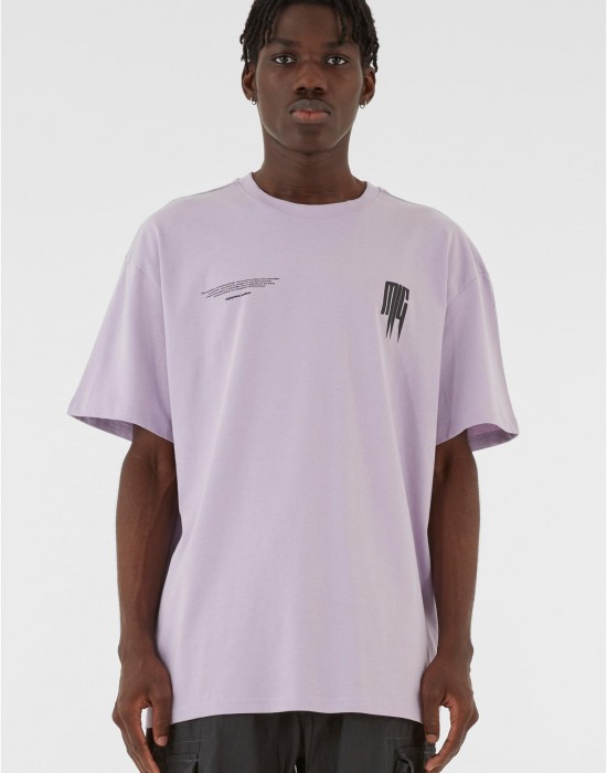 Овърсайз тениска METAMORPHOSE V.2 x Heavy Oversized Tee lilac XXL