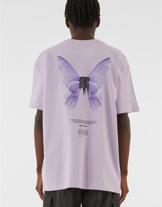 Овърсайз тениска METAMORPHOSE V.2 x Heavy Oversized Tee lilac XXL