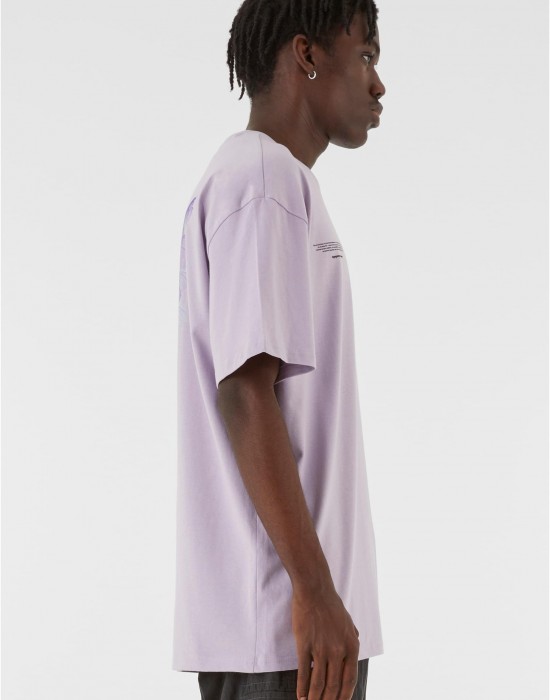 Овърсайз тениска METAMORPHOSE V.2 x Heavy Oversized Tee lilac XXL