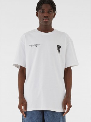 Овърсайз тениска METAMORPHOSE V.2 x Heavy Oversized Tee white XXL