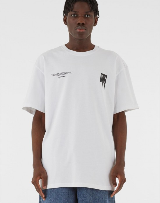 Овърсайз тениска METAMORPHOSE V.2 x Heavy Oversized Tee white XXL