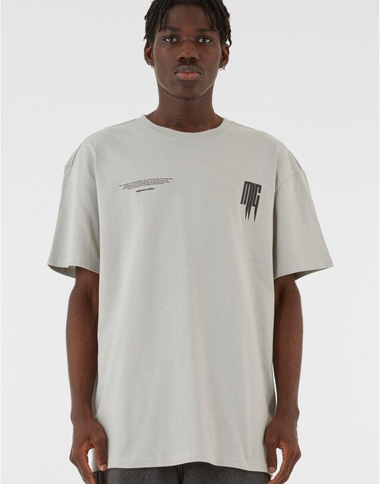 Овърсайз тениска METAMORPHOSE V.2 x Heavy Oversized Tee lightasphalt XXL