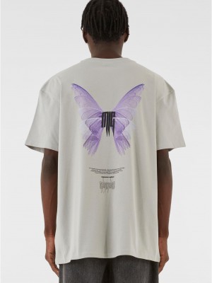 Овърсайз тениска METAMORPHOSE V.2 x Heavy Oversized Tee lightasphalt XXL
