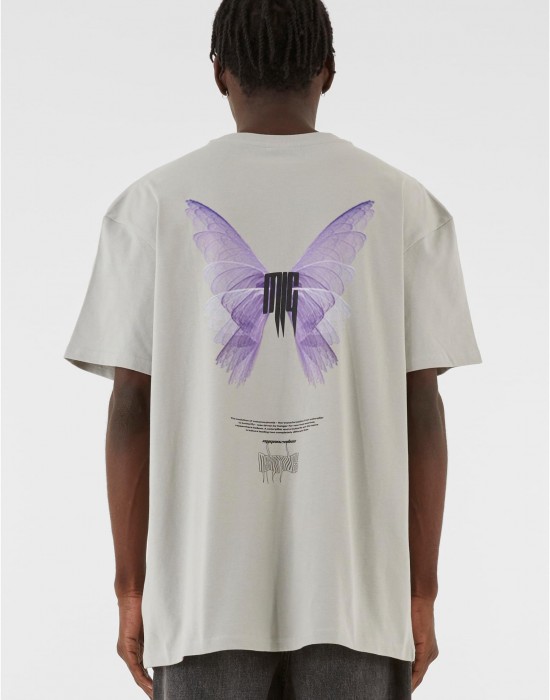 Овърсайз тениска METAMORPHOSE V.2 x Heavy Oversized Tee lightasphalt XXL
