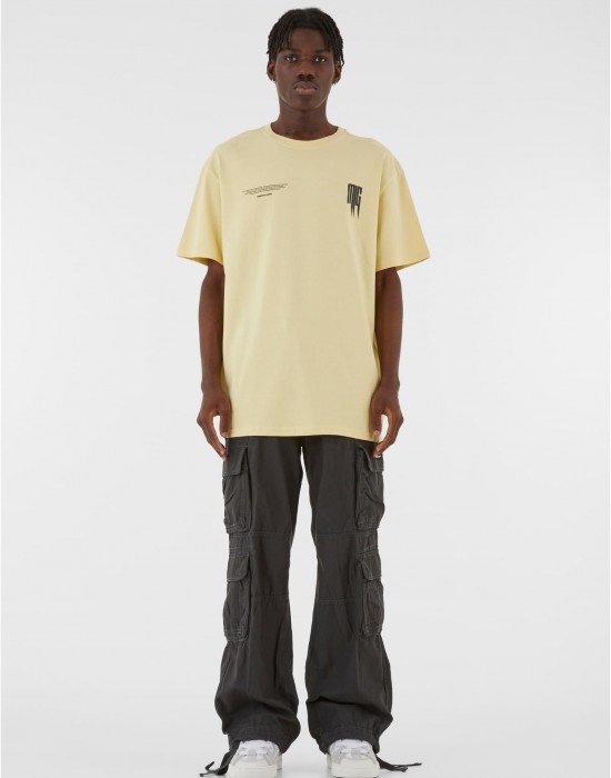 Овърсайз тениска METAMORPHOSE V.2 x Heavy Oversized Tee softyellow XXL