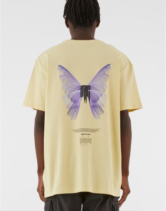 Овърсайз тениска METAMORPHOSE V.2 x Heavy Oversized Tee softyellow XXL