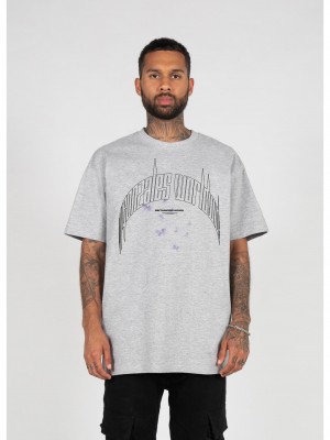 Овърсайз тениска METAMORPHOSE V.3 x Heavy Oversized Tee grey XXL