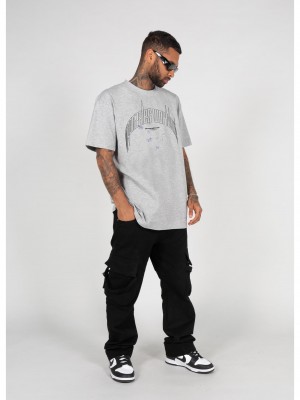 Овърсайз тениска METAMORPHOSE V.3 x Heavy Oversized Tee grey XXL
