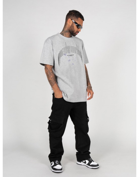 Овърсайз тениска METAMORPHOSE V.3 x Heavy Oversized Tee grey XXL
