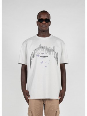 Овърсайз тениска METAMORPHOSE V.3 x Heavy Oversized Tee lightasphalt XXL