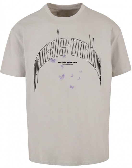 Овърсайз тениска METAMORPHOSE V.3 x Heavy Oversized Tee lightasphalt XXL