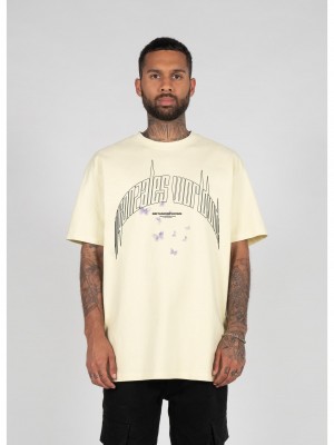 Овърсайз тениска METAMORPHOSE V.3 x Heavy Oversized Tee softyellow XXL