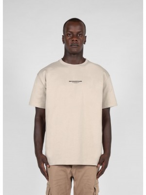 Овърсайз тениска METAMORPHOSE V.4 x Heavy Oversized Tee sand XXL