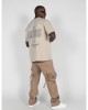 Овърсайз тениска METAMORPHOSE V.4 x Heavy Oversized Tee sand XXL