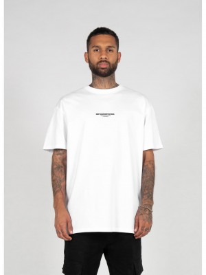 Овърсайз тениска METAMORPHOSE V.4 x Heavy Oversized Tee white XXL