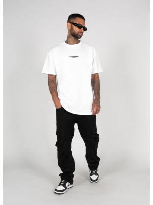Овърсайз тениска METAMORPHOSE V.4 x Heavy Oversized Tee white XXL