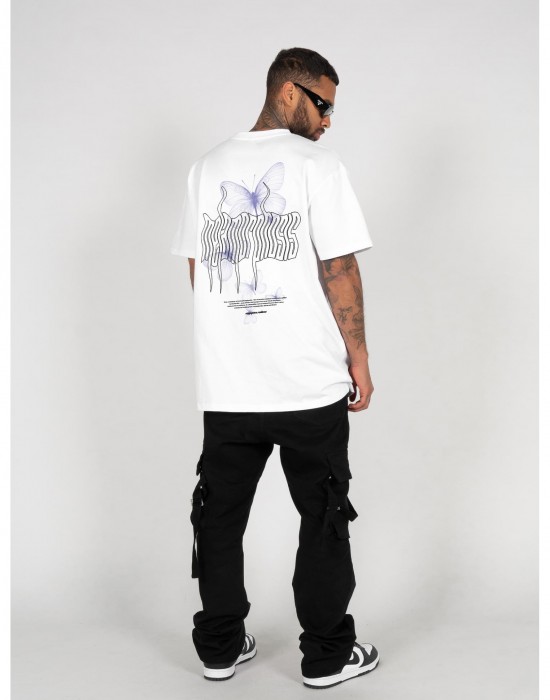 Овърсайз тениска METAMORPHOSE V.4 x Heavy Oversized Tee white XXL