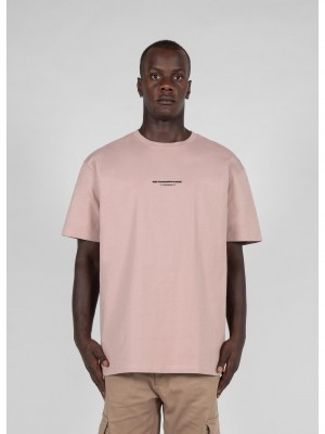 Овърсайз тениска METAMORPHOSE V.4 x Heavy Oversized Tee duskrose XXL