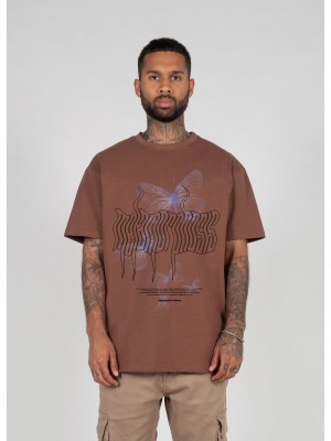 Овърсайз тениска METAMORPHOSE V.5 x Heavy Oversized Tee bark XXL