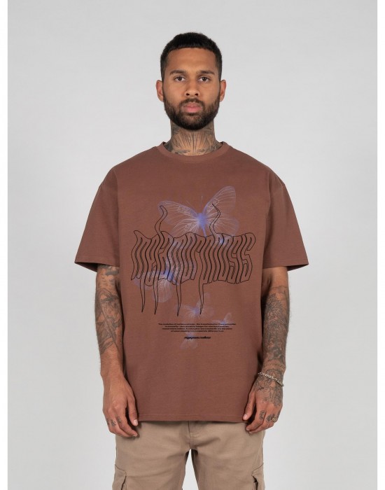 Овърсайз тениска METAMORPHOSE V.5 x Heavy Oversized Tee bark XXL