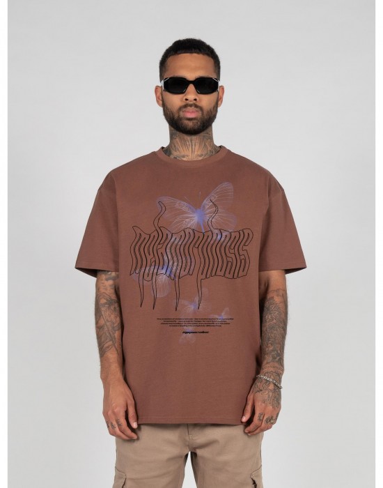 Овърсайз тениска METAMORPHOSE V.5 x Heavy Oversized Tee bark XXL
