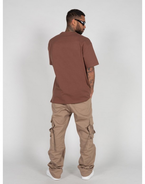 Овърсайз тениска METAMORPHOSE V.5 x Heavy Oversized Tee bark XXL