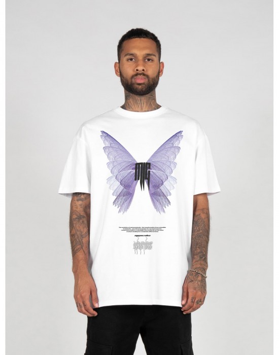 Овърсайз тениска METAMORPHOSE V.6 x Heavy Oversized Tee white XXL