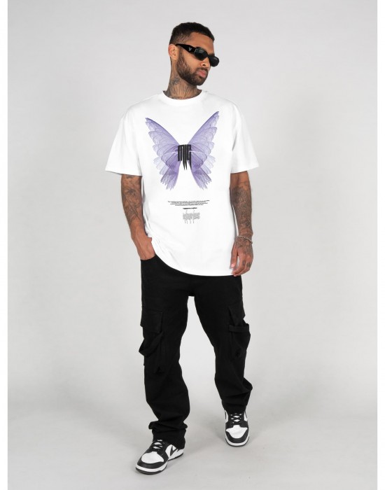 Овърсайз тениска METAMORPHOSE V.6 x Heavy Oversized Tee white XXL