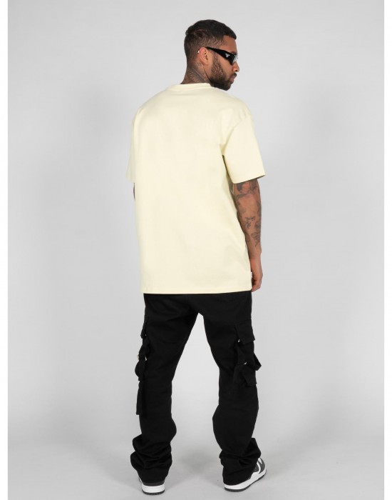Овърсайз тениска Freedom x Heavy Oversized Tee softyellow XXL