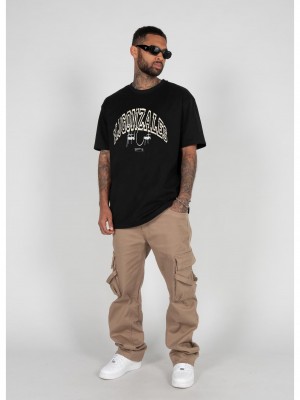 Овърсайз тениска International x Heavy Oversized Tee black XXL