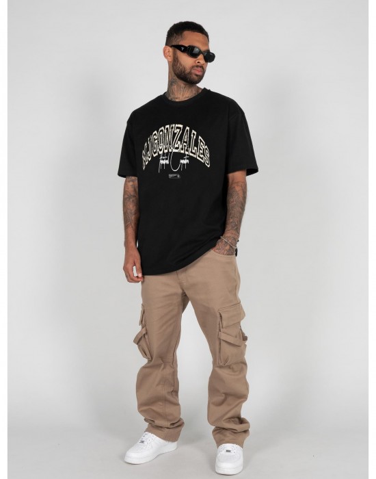 Овърсайз тениска International x Heavy Oversized Tee black XXL