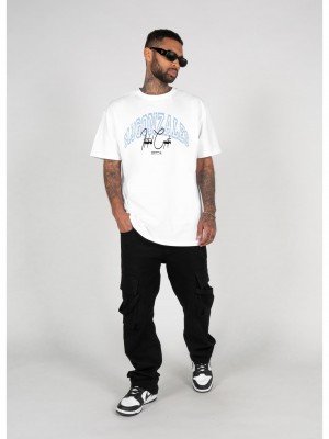 Овърсайз тениска International x Heavy Oversized Tee white XXL