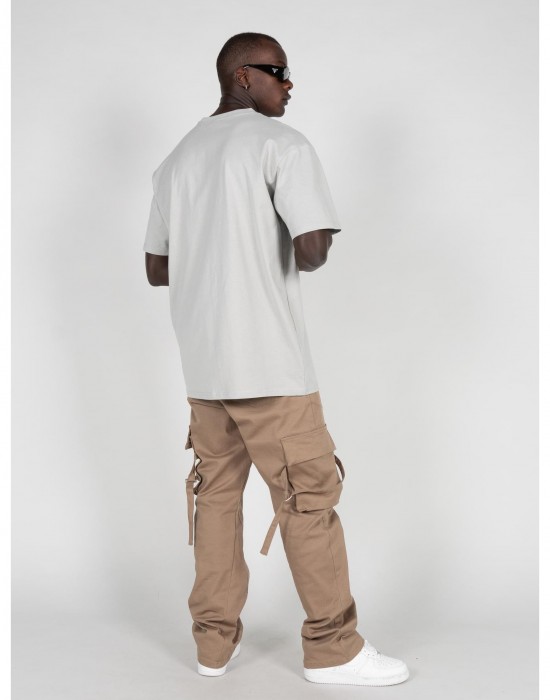 Овърсайз тениска International x Heavy Oversized Tee lightasphalt XXL